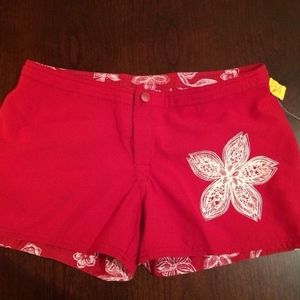 New With Tags Roxy Reversible Shorts Size 3 Junior